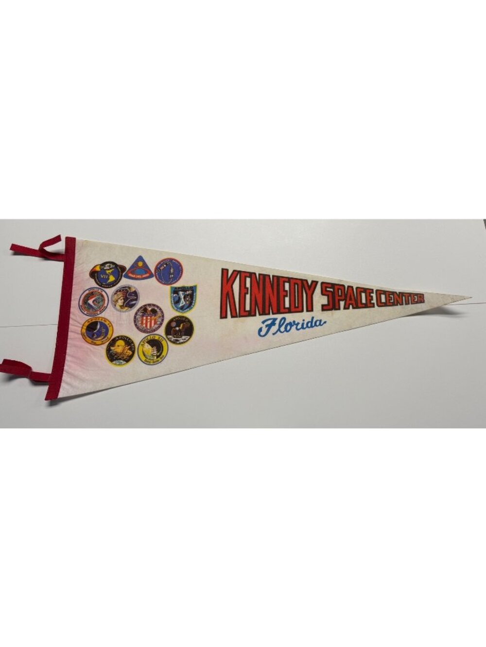Vintage Kennedy Space Center, Florida pennant